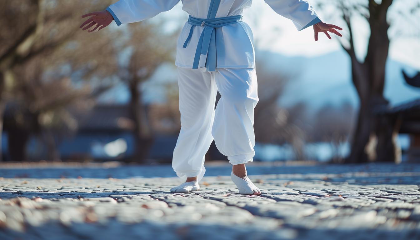 tai chi kung fu fan